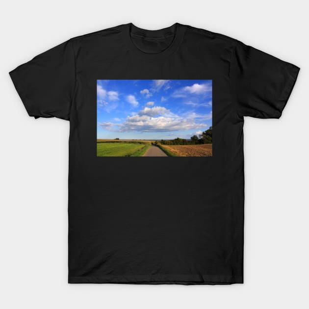 Path between the fields T-Shirt by SteffaniLehmann